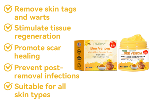 Bee Venom Wart & Moles Removal Cream