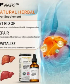 AAFQ® Natural Herbal Liver Supplement - Powerful Liver Support - Detox & Repair - Herbal Supplements