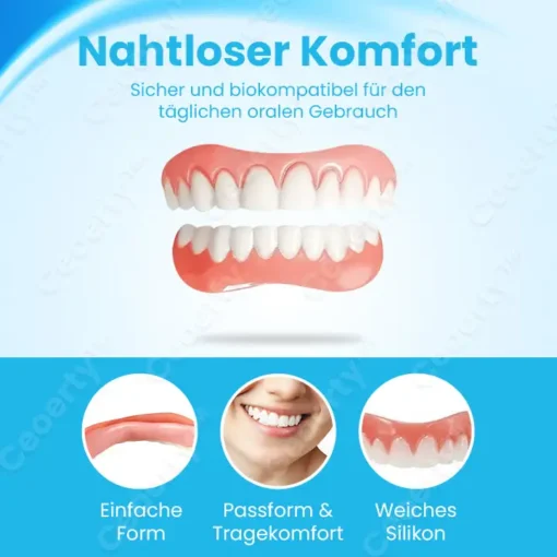 Ceoerty™ FlexYoSmile Silikon-Prothesen-Set