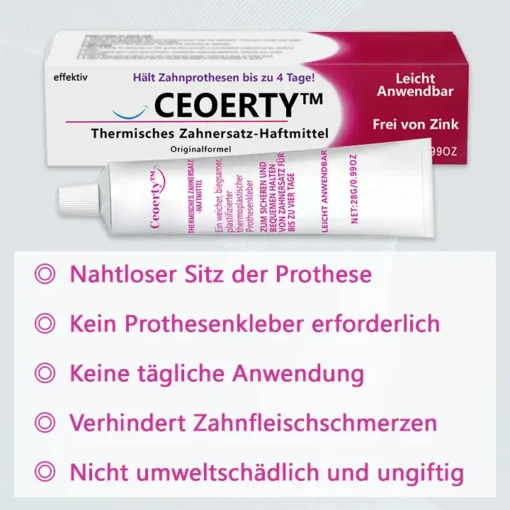 Ceoerty™ Thermischer Prothesenkleber