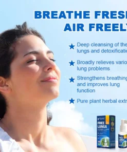 FLYCARE™ FreeLunga Herbal Lung Cleansing Spray