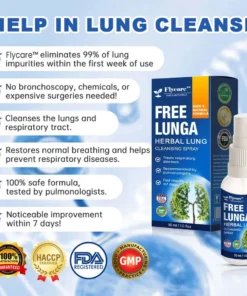 FLYCARE™ FreeLunga Herbal Lung Cleansing Spray