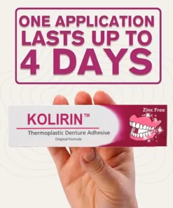 KOLIRIN™ Thermoplastic Denture Grip Adhesive