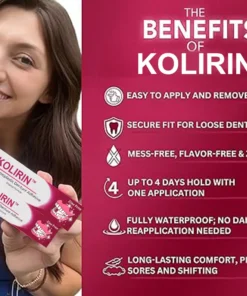 KOLIRIN™ Thermoplastic Denture Grip Adhesive