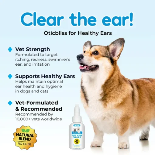 PetLab™ Korilin Herbal Pet Ear Drops