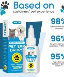 PetLab™ Korilin Herbal Pet Ear Drops