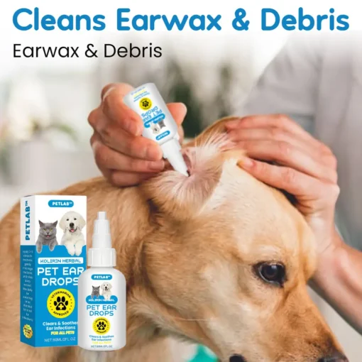 PetLab™ Korilin Herbal Pet Ear Drops