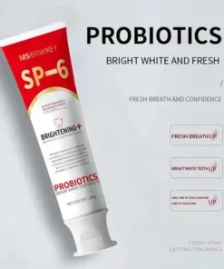 Super Probiotic-6 Toothpaste with 6 Probiotics oalance Oral microbiota strength