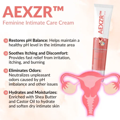 AEXZR­™ Feminine Intimate Care Cream