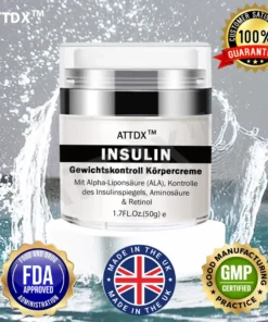 ATTDX™ Insulin Gewichtskontroll Körpercreme