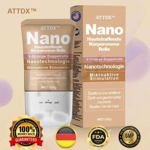 ATTDX Nano Hautstraffende Körpercreme Rolle