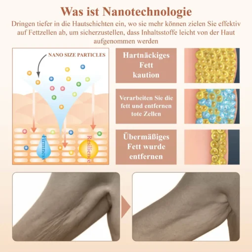 ATTDX Nano Hautstraffende Körpercreme Rolle