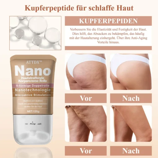 ATTDX Nano Hautstraffende Körpercreme Rolle