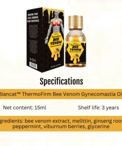 Biancat™ ThermoFirm Bee Venom Gynecomastia Oil