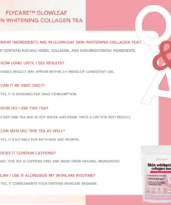 FLYCARE™ GlowLeaf Skin Whitening Collagen Tea