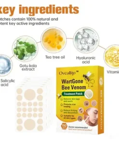 Oveallgo™ WartGone Bee Venom Treatment Patch