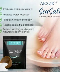 AEXZR™ Sea Salt Slimming Detox Foot Soak