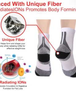 Baicloud Micro-vibration Massage Module Ionic Fiber Repair Socks