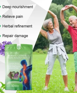 Herbal Comfrey Pain Relief Patch