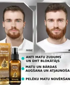 LOVILDS™ Biotīna matu augšanas serums