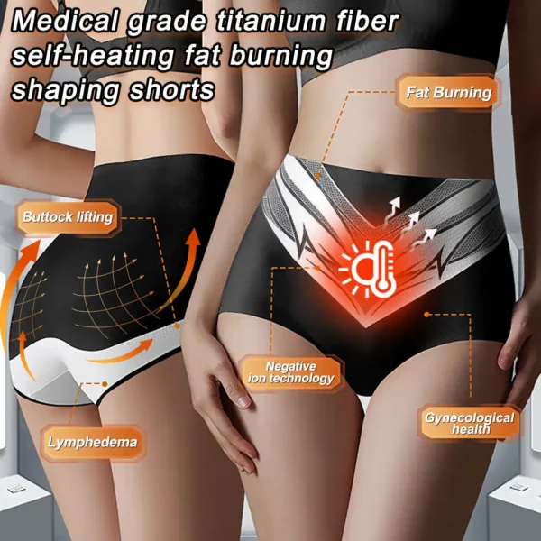 Medical Grade Titanium Fiber Tourmaline Shaping Shorts