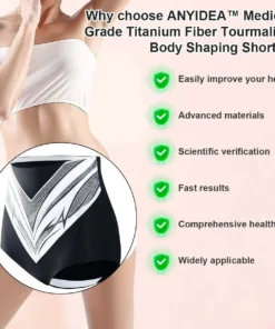 Paiduis™ Medical Grade Titanium Fiber Self-heating Tourmaline Shaping Shorts