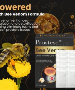 Prostese™ Bee Venom Detox Prostate Care Patch - Highly Recommended by Medical Experts!