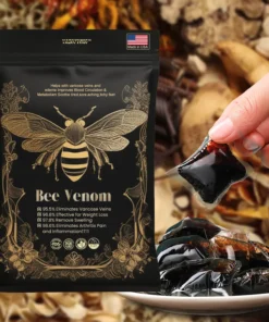 VascuTone™ Bee venom lymphatic detoxification slimming foot bath beads