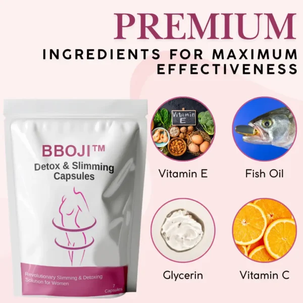 BBOJI™ Ultraslim Natural Detox Slimming Capsules