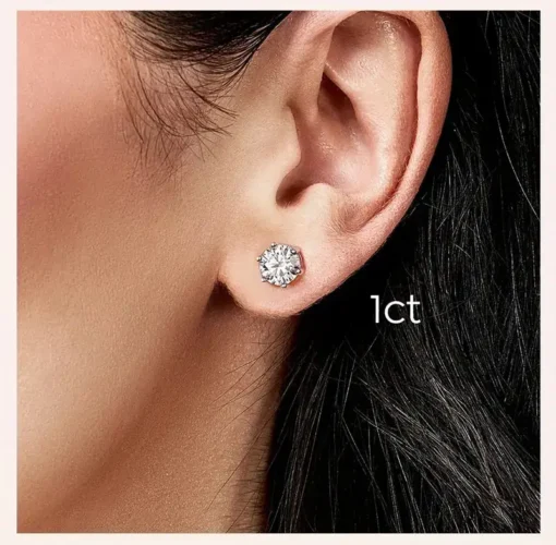 Brightdazz™ Diamond Titanium Earrings