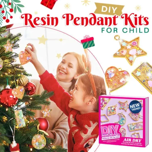 DIY Resin Pendant Kits For Child