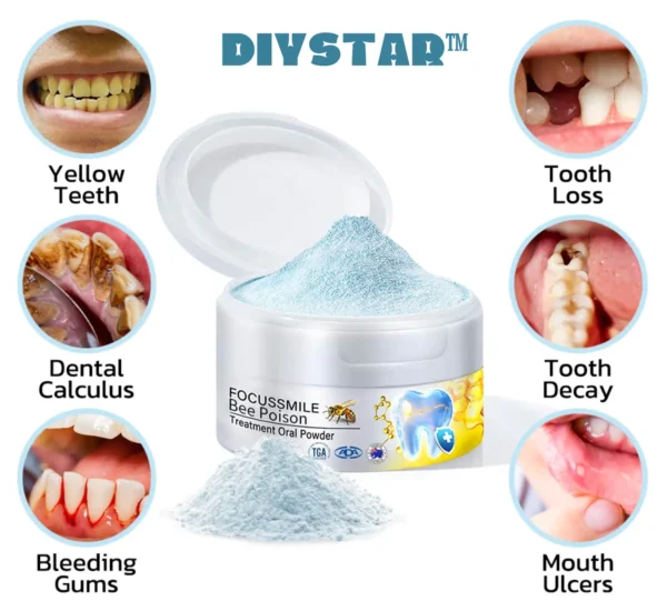 DIYSTAR™ Focussmile Bee Poison Treatment Oral Powder