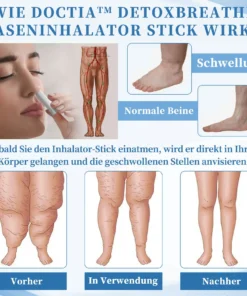 DOCTIA™ Tragbarer Multifunktionaler Naseninhalationsstift