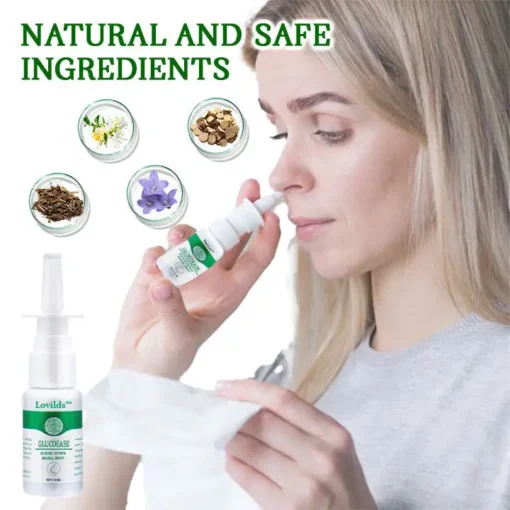 LOVILDS™ GlucoEase Sugar Down Nasal Mist