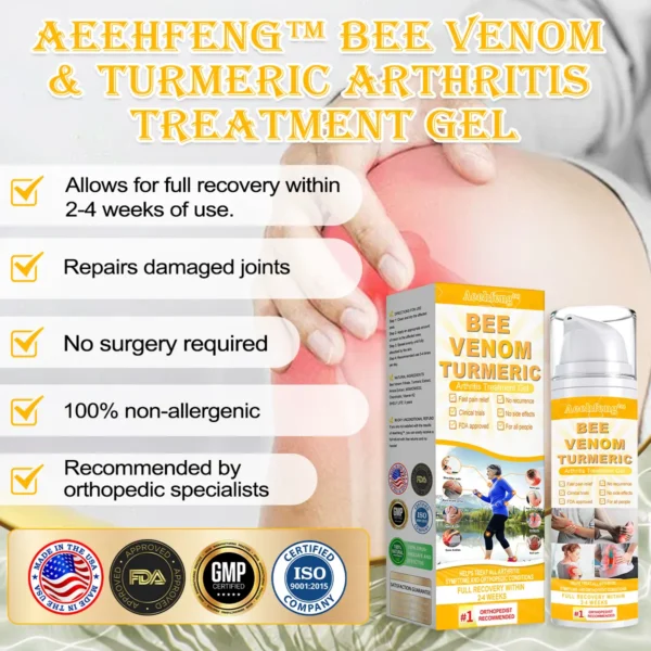 Lotmay™ Bee Venom & Turmeric Arthritis Treatment Gel