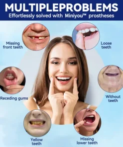 Miniyou™ Premium Custom Silicone Denture Set