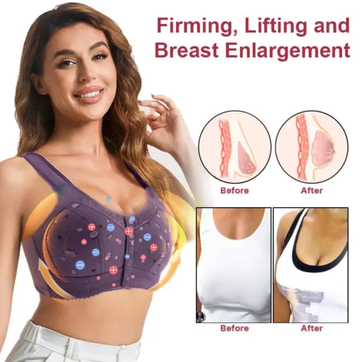 Neslemy™ Ion Lifting Correction Lymph Detoxification Medical Bra - Image 6