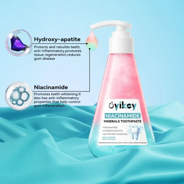 New Oyikey™ Niacinamide Minerals Toothpaste