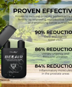 Oveallgo™ BeeAir Double Holes Nasal Inhaler for prostate Wellness