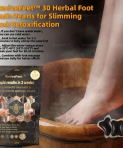 RevivaFoot™ Bee venom lymphatic drainage slimming foot bath beads