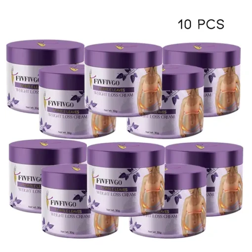 Fivfivgo™ Purple Leaves Weight Loss Cream - Image 12