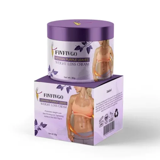 Fivfivgo™ Purple Leaves Weight Loss Cream - Image 2