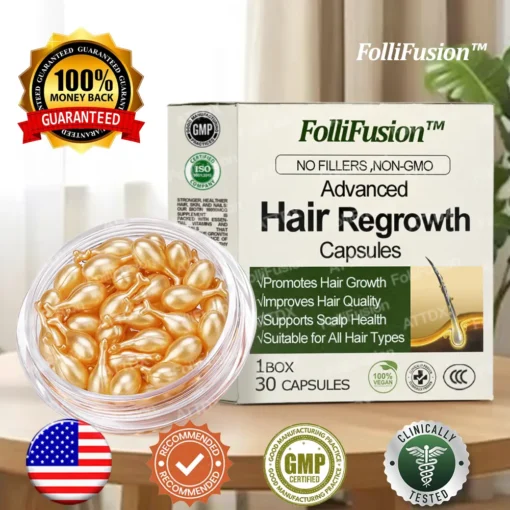 FolliFusion™ Advanced Hair Regrowth Capsules