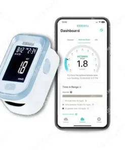 Hermsa™ Precision Noninvasive Bluetooth Blood Glucose and Ketone Testing Medical Device + Exclusive Gift