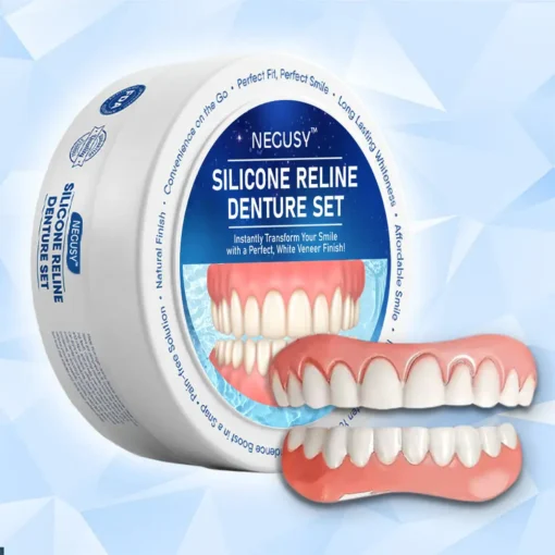 NEGUSY™ Smart Fit Silicone Reline Denture Set