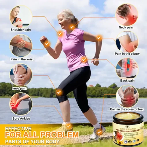 Winter Sale flysmus™ Bee-Venom Pain-Relief Bone Healing Cream